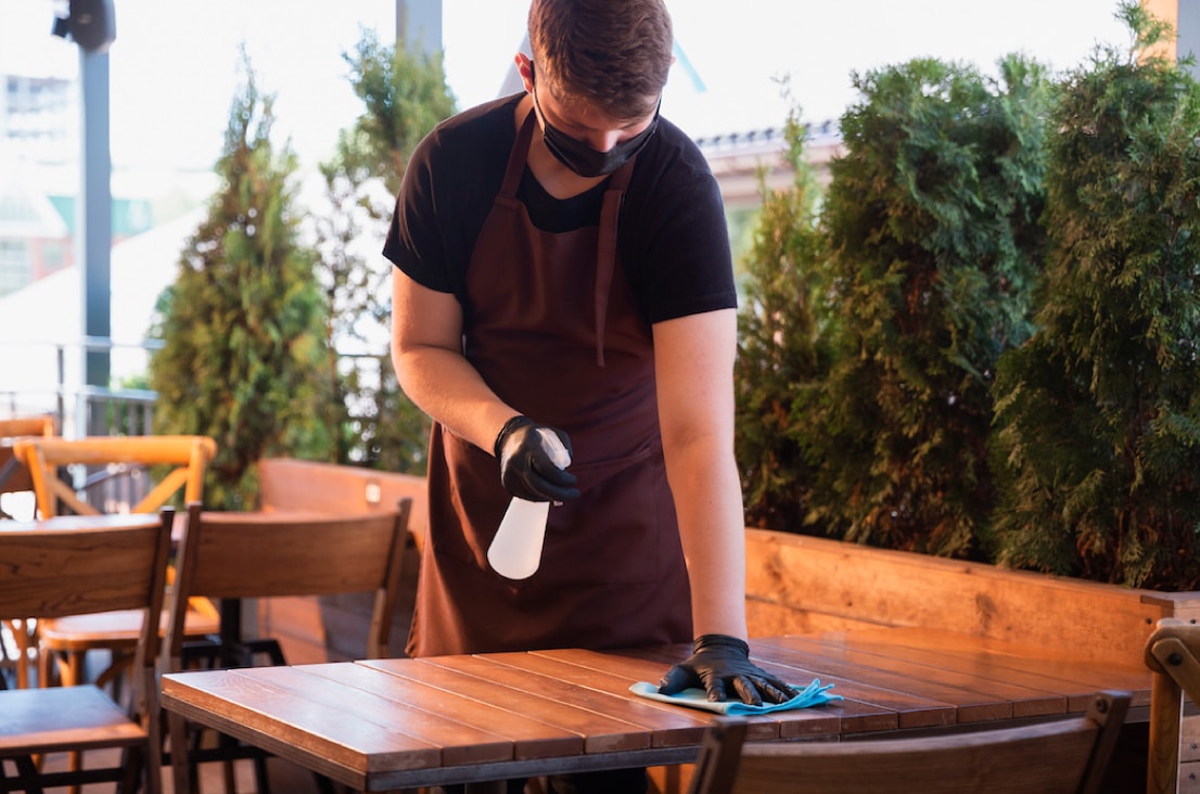 desinfectante orgánico para restaurante