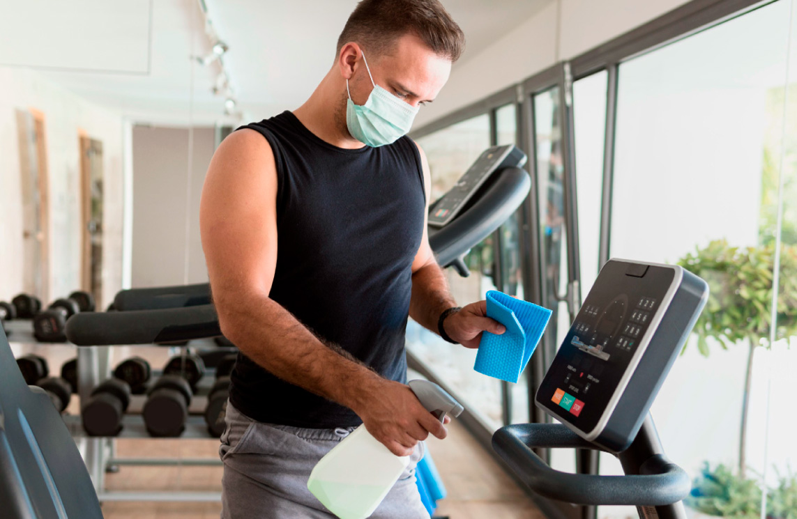 desinfectante orgánico para tu gimnasio